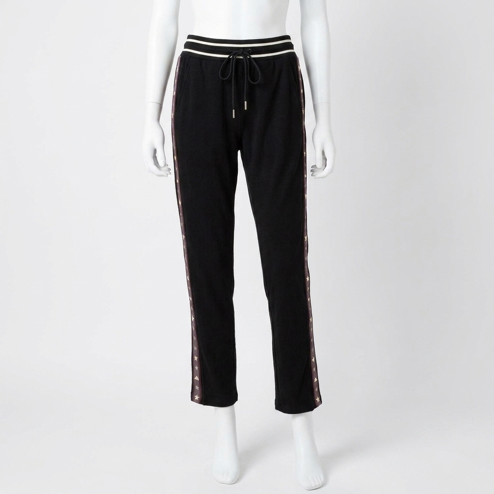 NEW JOHNNY WAS ascot straight leg pant in black